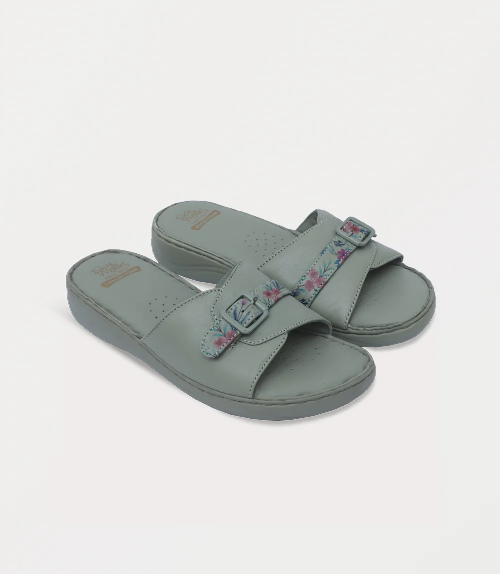 Women Comfort Slipper-MINT - Image 2