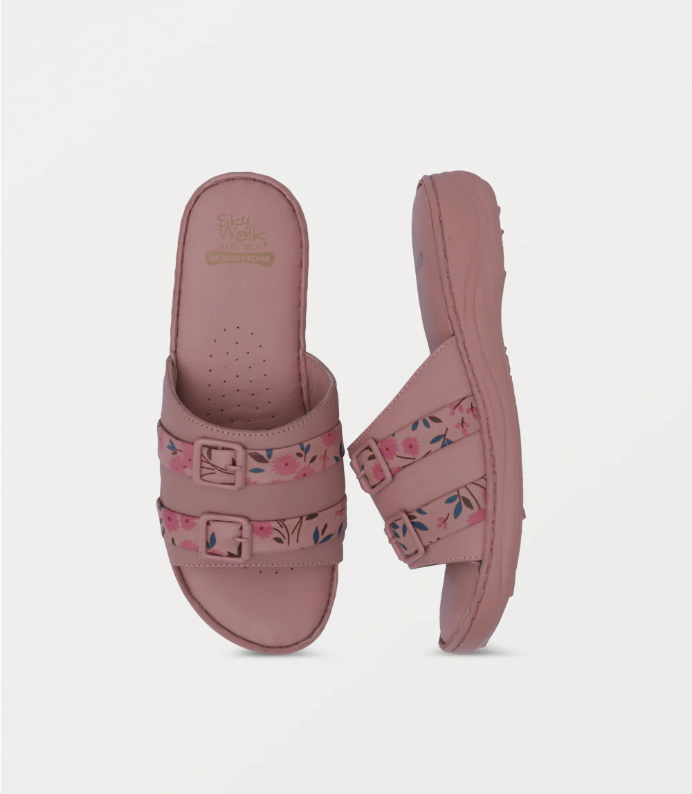 Women Comfort Slipper-TEA PINK - Image 4