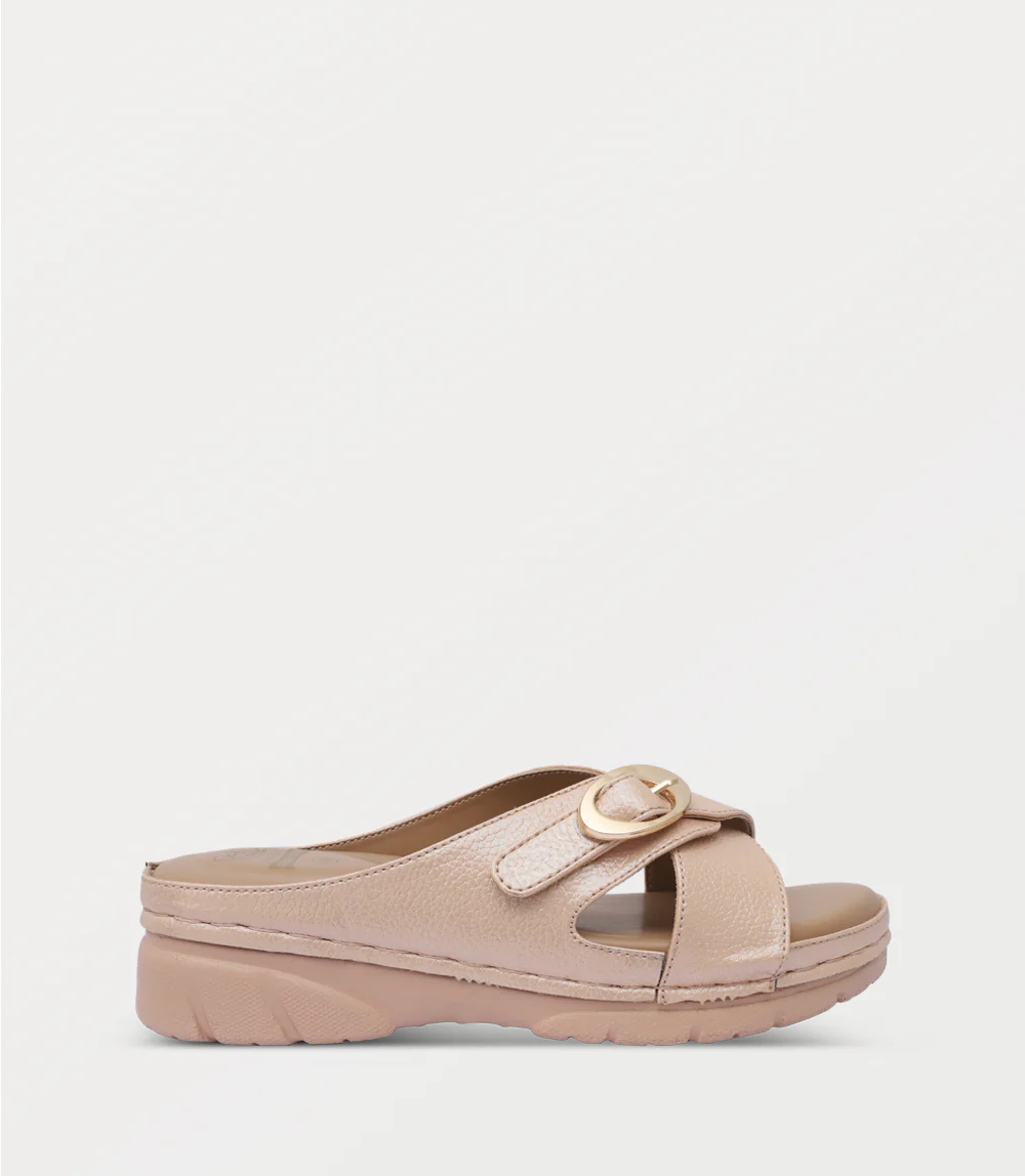 Women Comfort Slipper-BEIGE