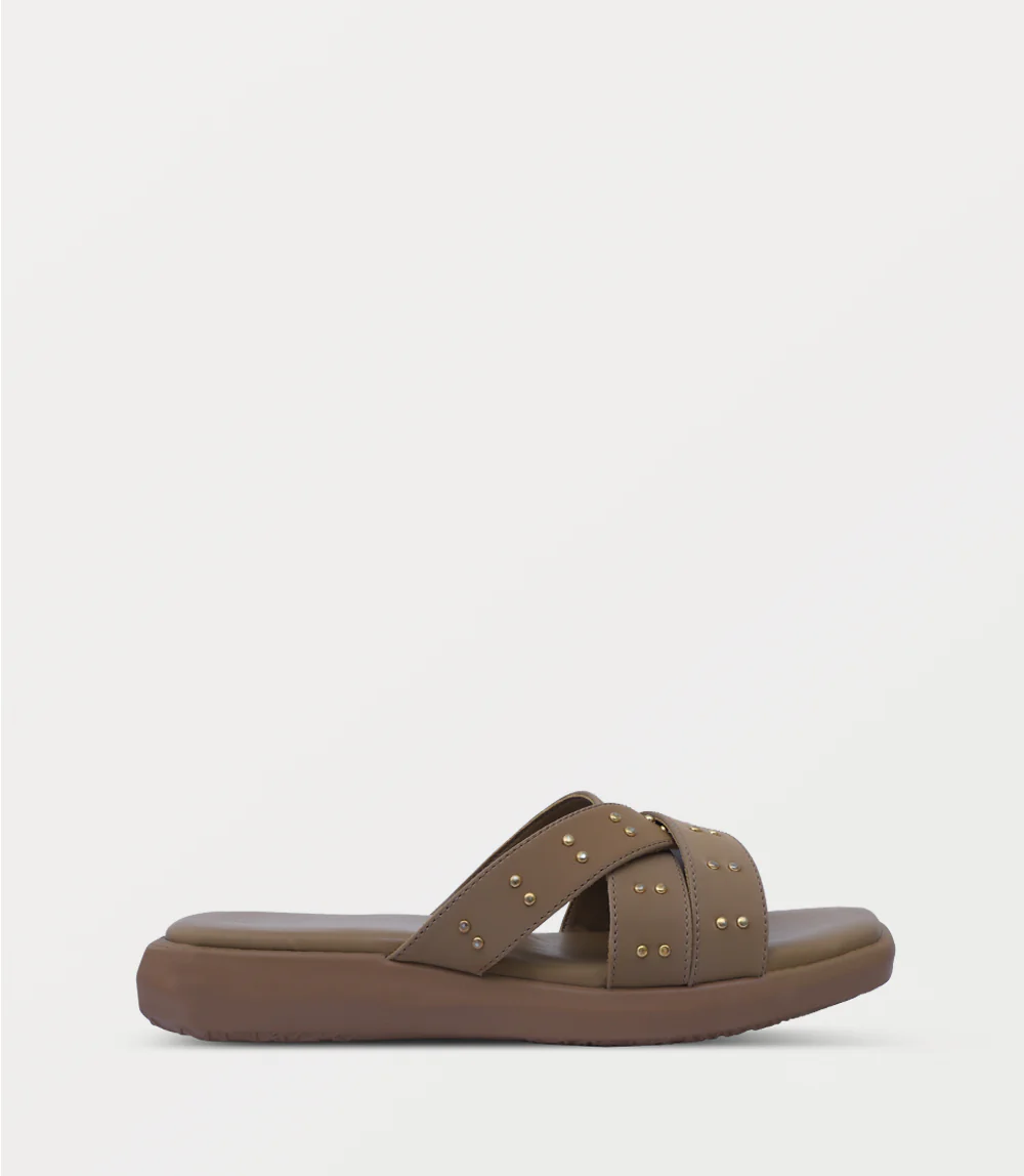 Women Comfort Slipper-BEIGE