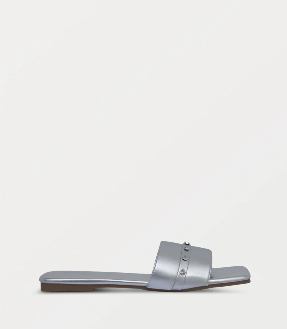 Women Slipper-SILVER