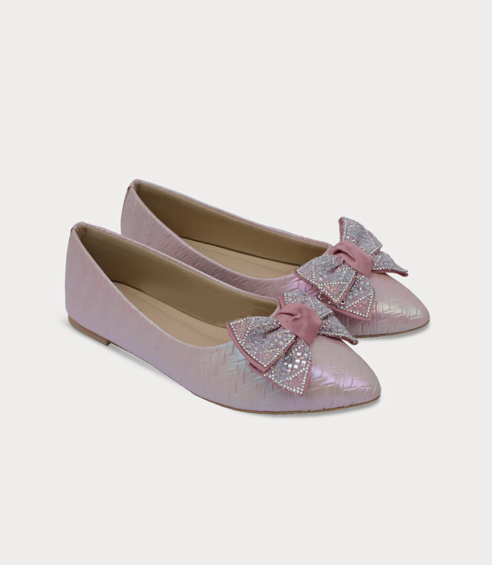 Women Ballerina-MULTY PINK - Image 2