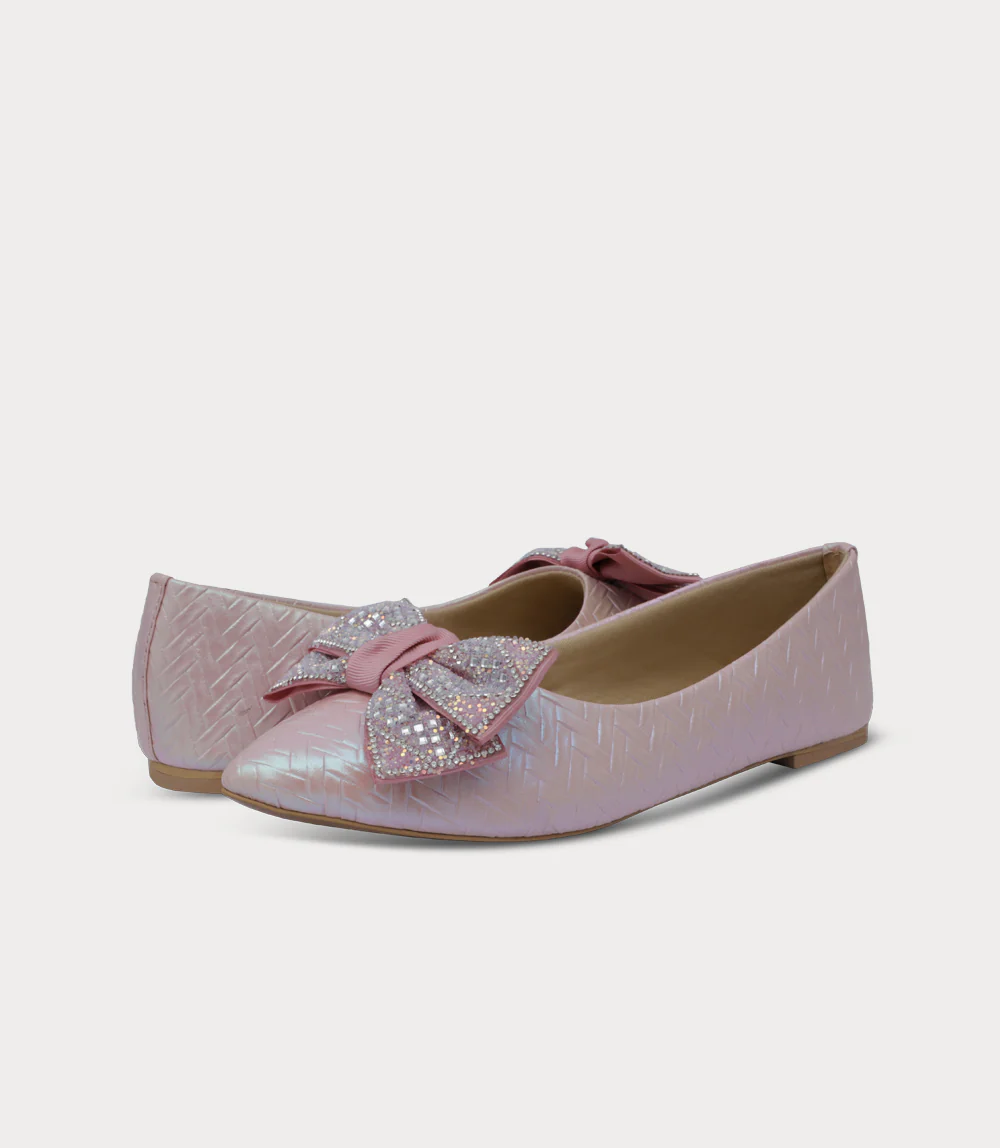 Women Ballerina-MULTY PINK - Image 3