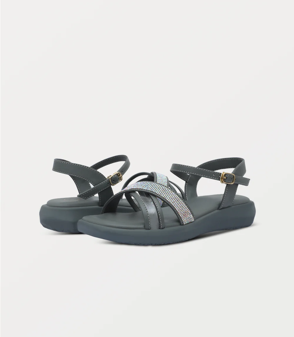 Women Sandal-GREEN - Image 3