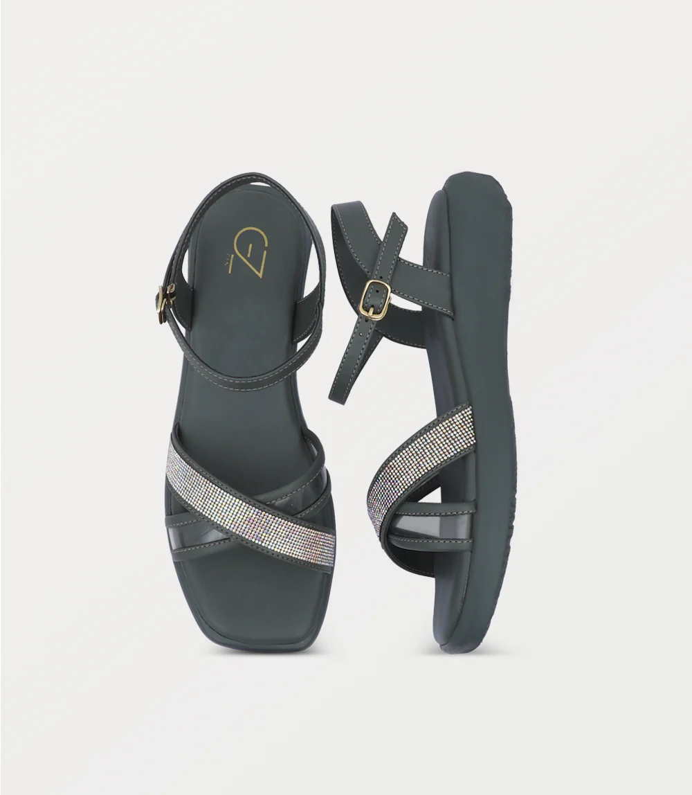 Women Sandal-GREEN - Image 4