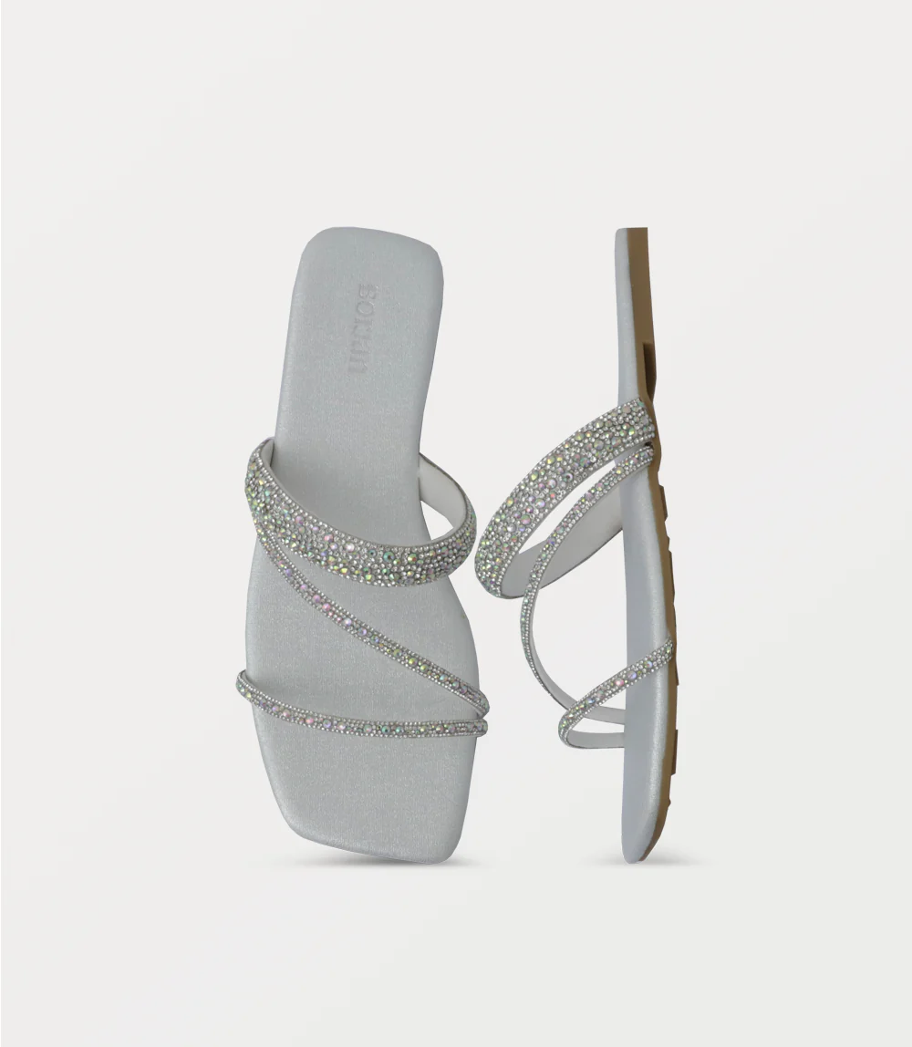Women Slipper-SILVER - Image 4