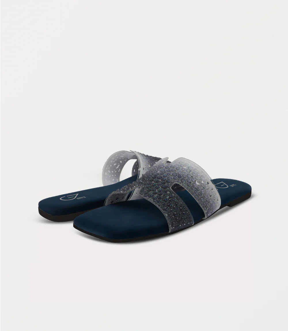 Women Slipper-TEAL - Image 3