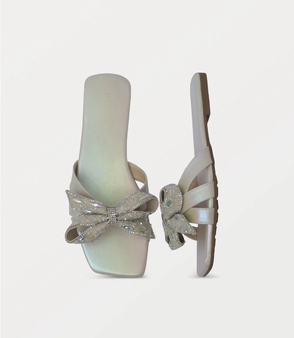 Women Slipper-IVORY - Image 4