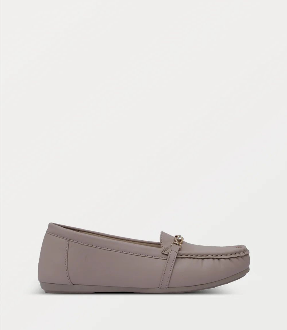 Women Moccasin-MOUSE GREY