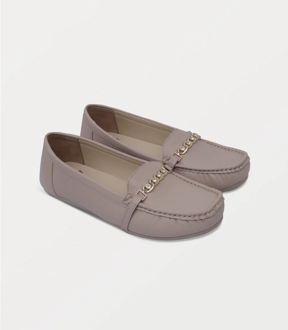 Women Moccasin-MOUSE GREY - Image 2