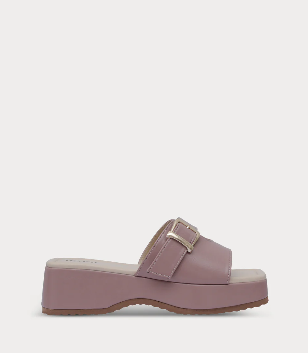 Women Platform Slipper-PINK