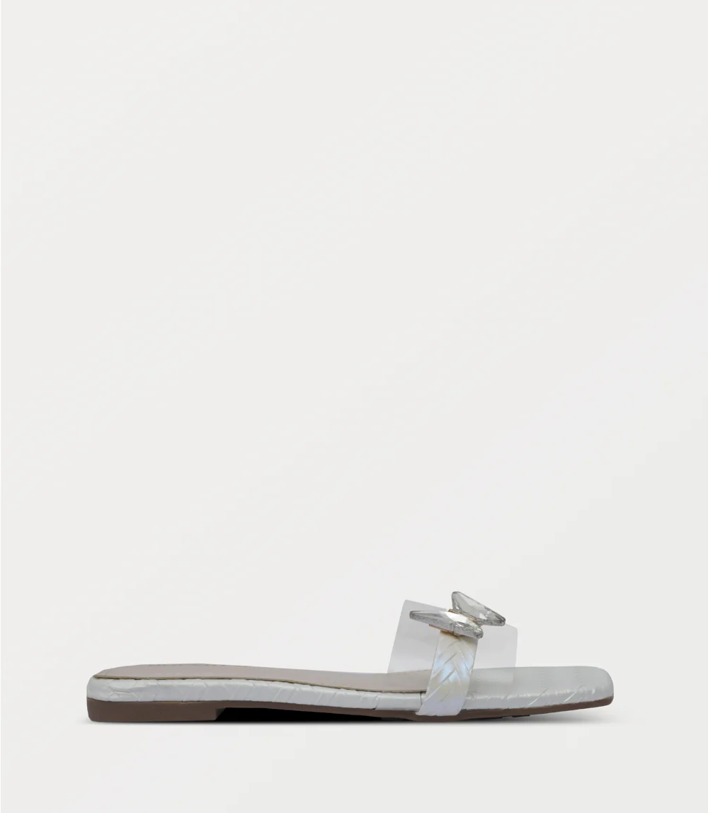 Women Slipper-SILVER