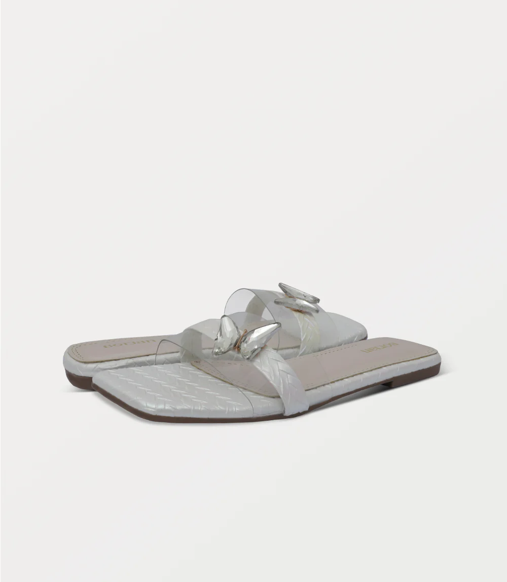 Women Slipper-SILVER - Image 3