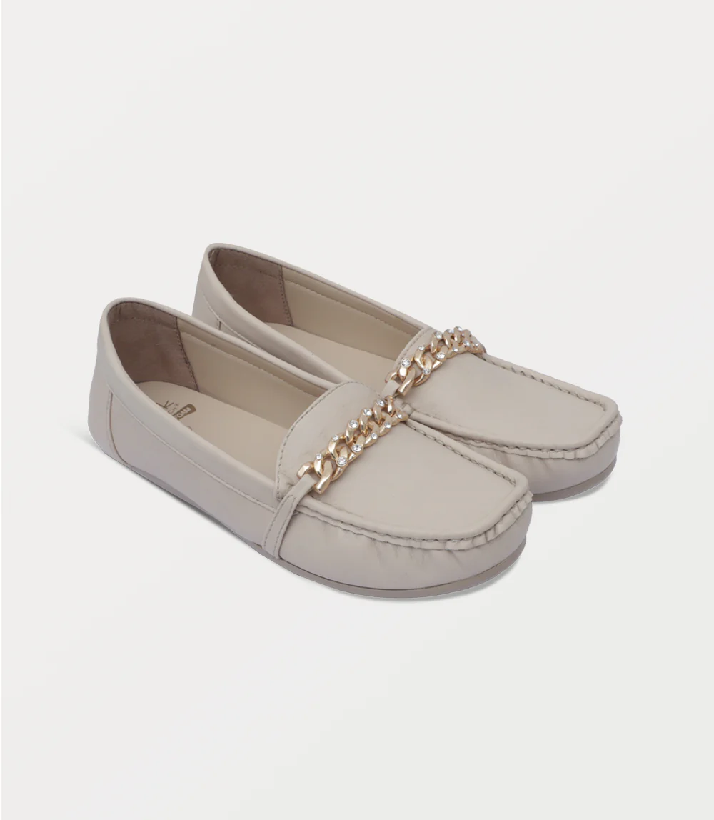 Women Moccasin-MOUSE GREY - Image 2