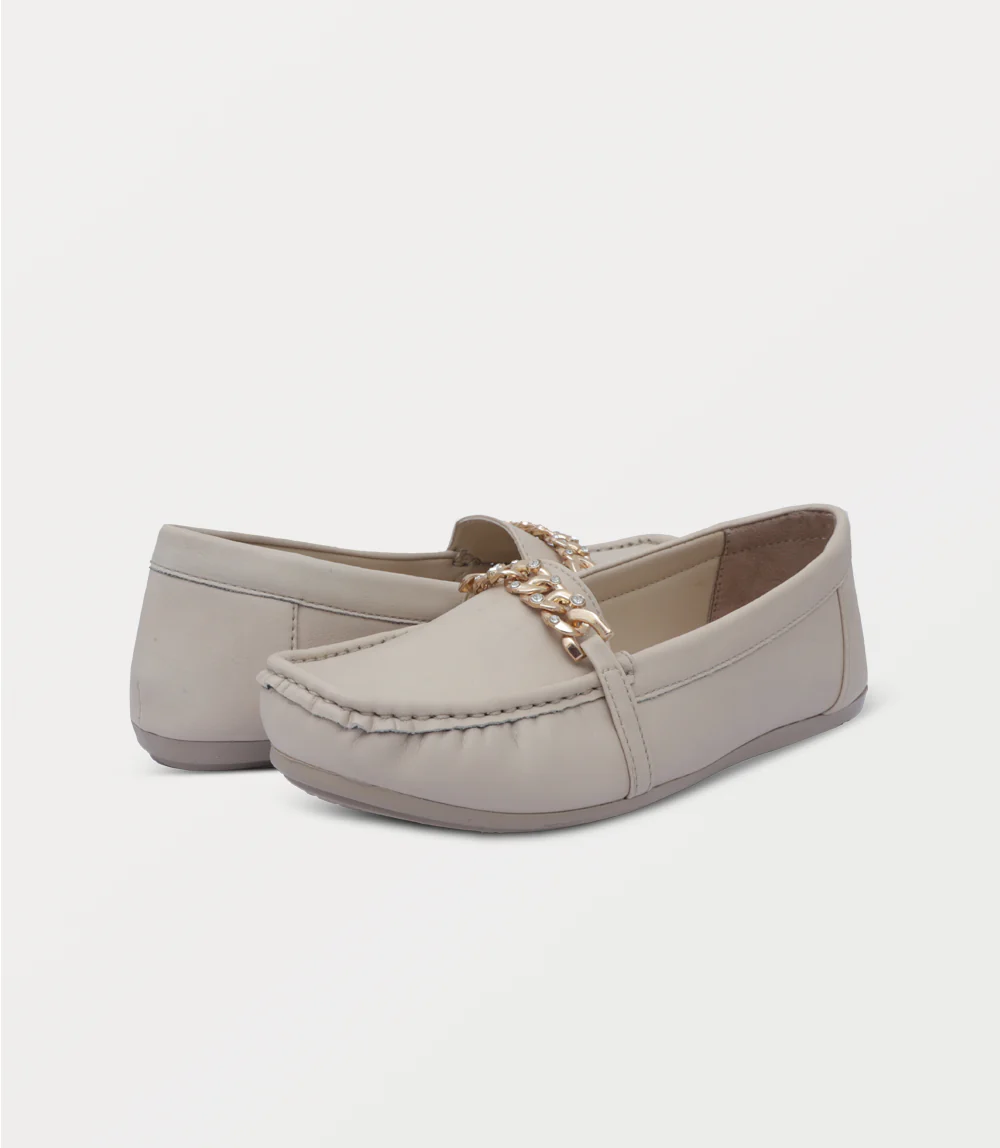 Women Moccasin-MOUSE GREY - Image 3
