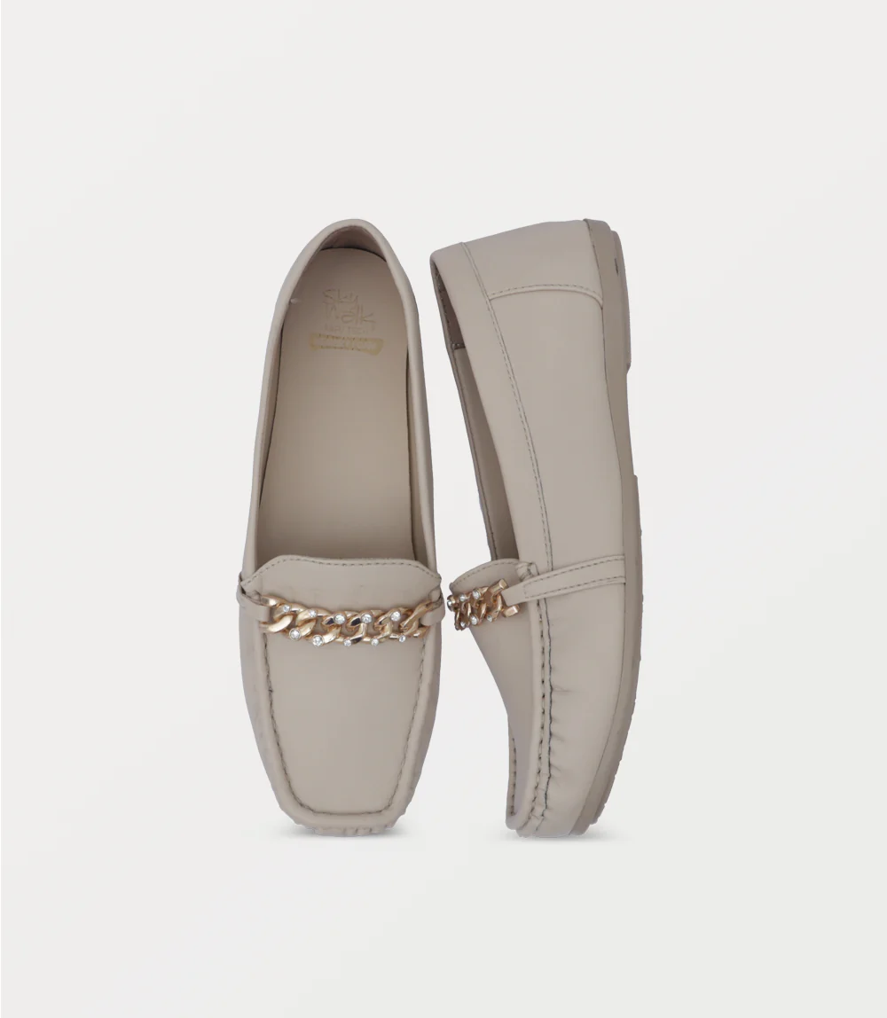 Women Moccasin-MOUSE GREY - Image 4