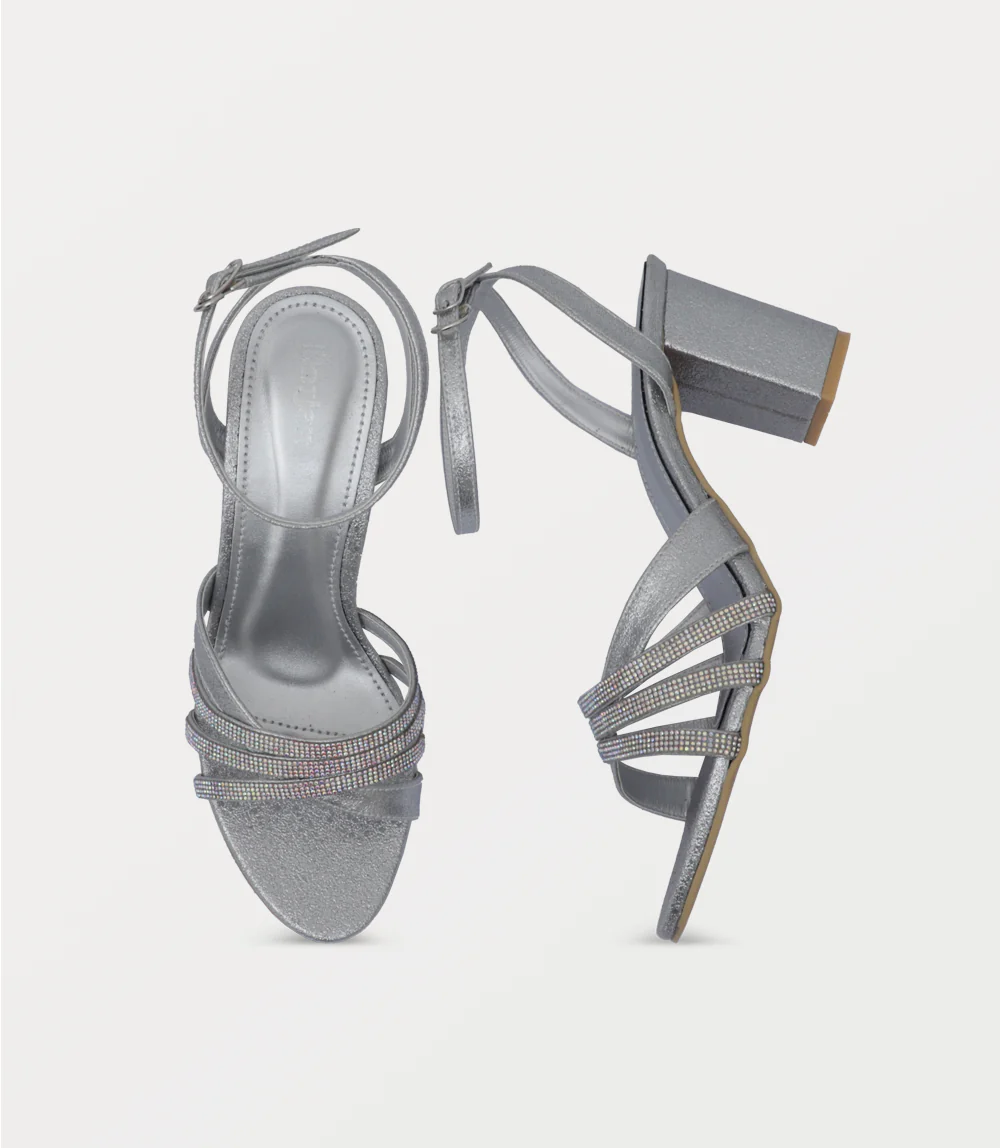 Women Sandal Heels-MULTY - Image 4