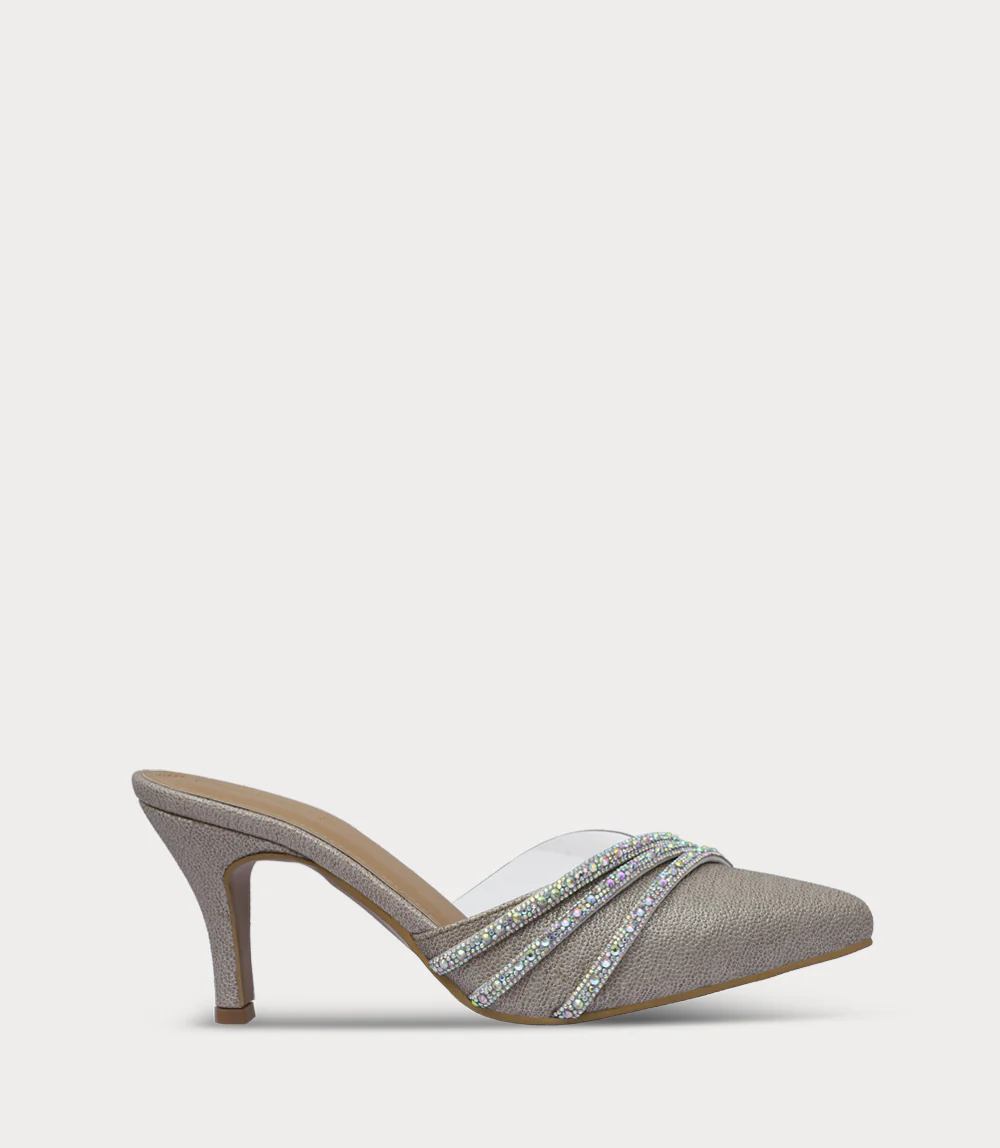 Women Mule-GOLDEN