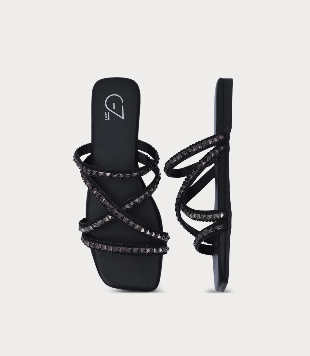 Women Slipper-BLACK - Image 4