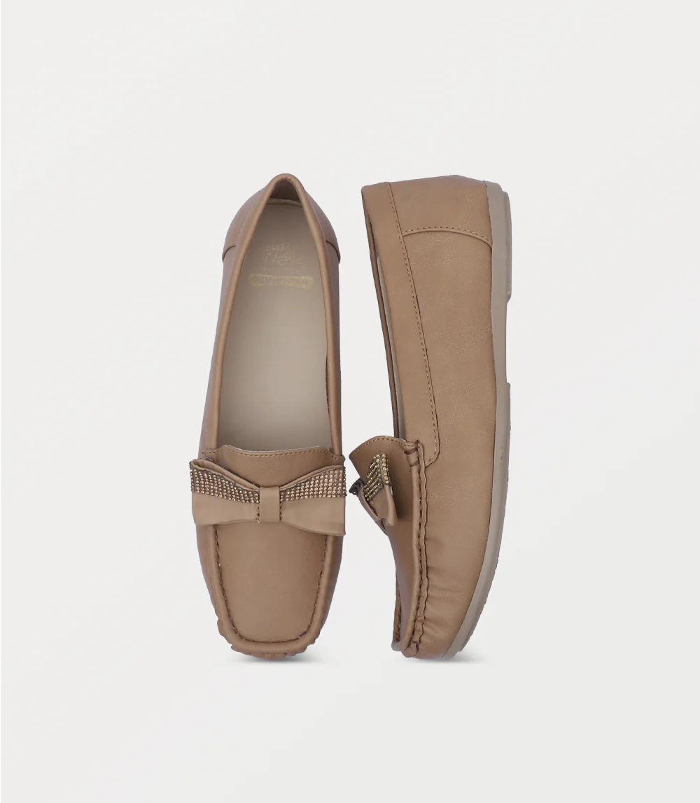 Women Moccasin-BROWN - Image 4