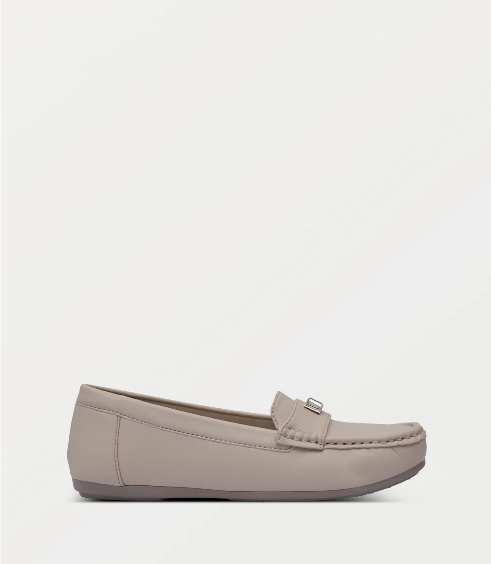 Women Moccasin-CREAM