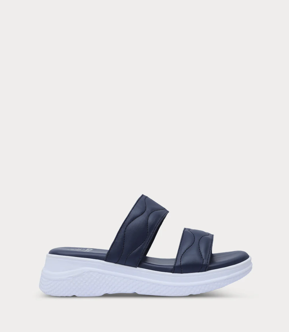 Women Comfort Slipper-NAVY