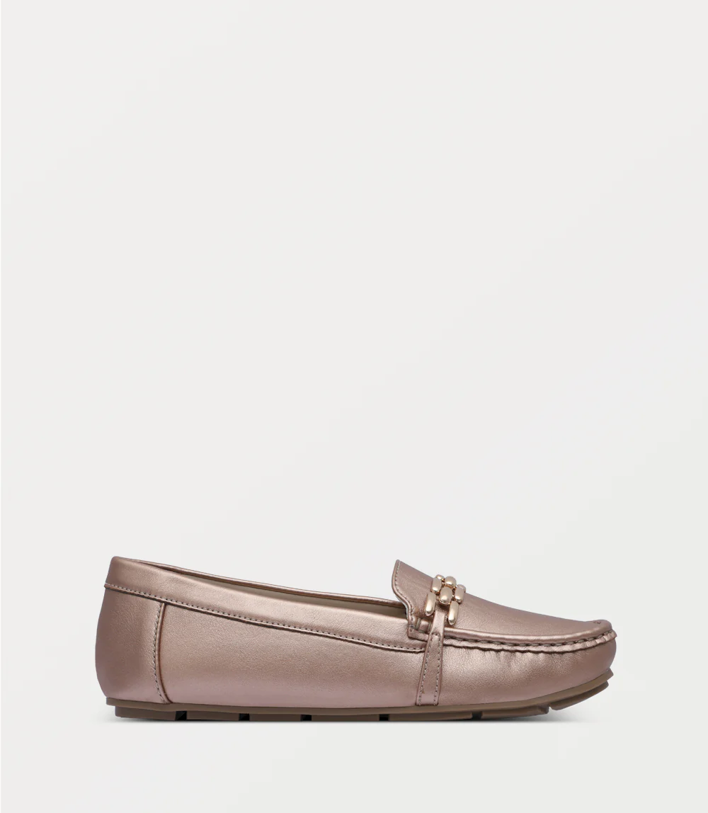 Women Moccasin-PEACH