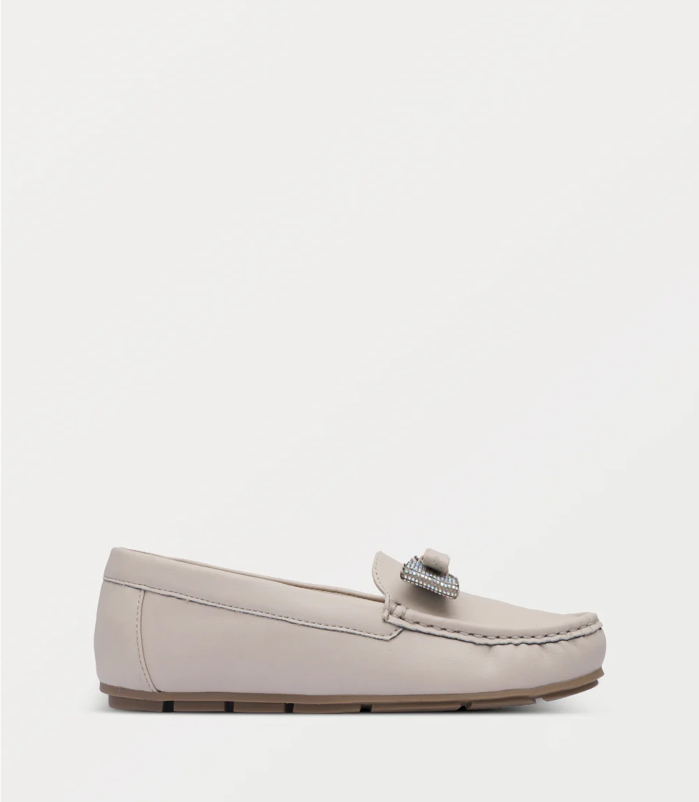 Women Moccasin-BEIGE