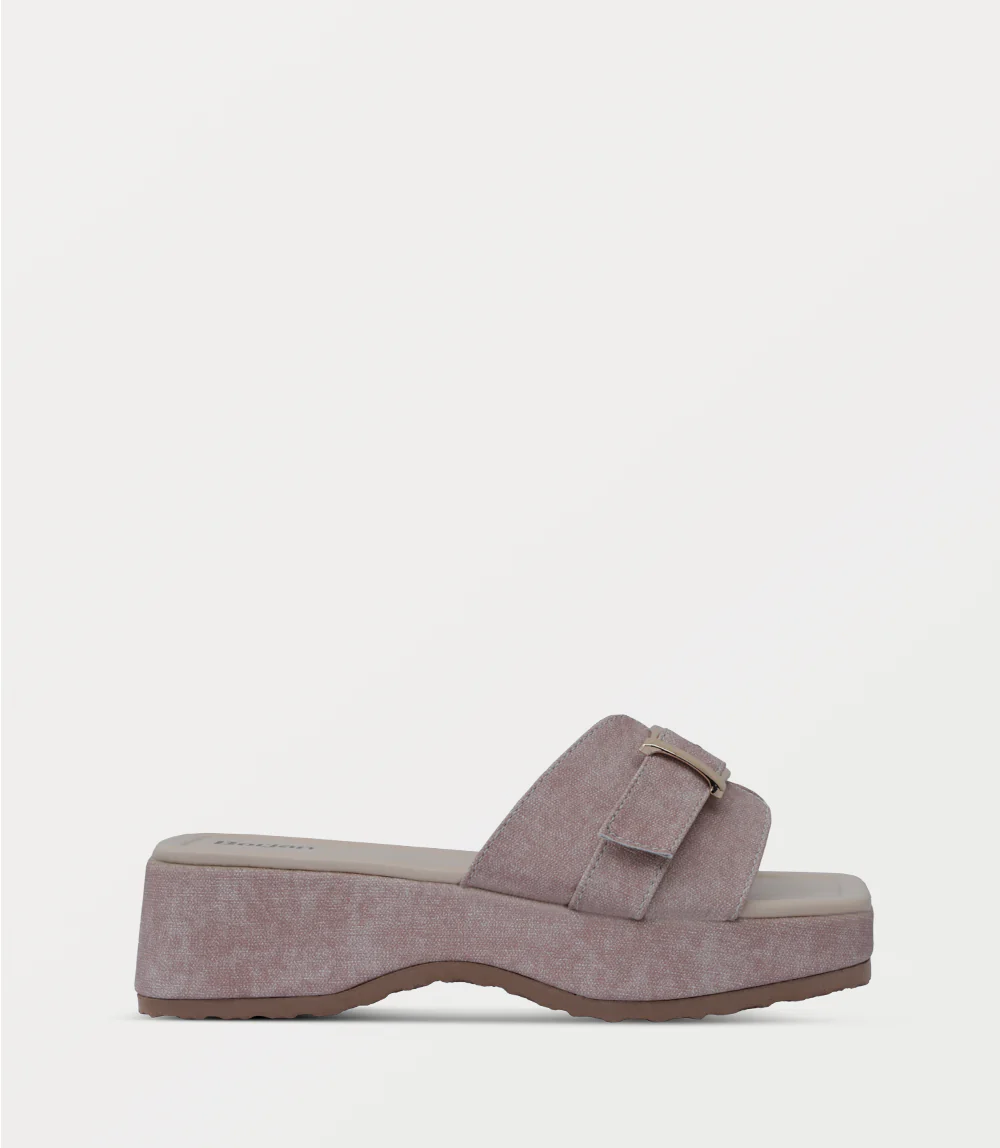 Women Platform Slipper-PINK