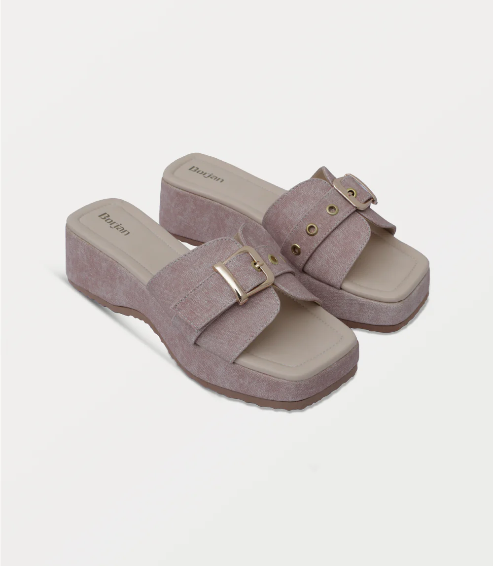 Women Platform Slipper-PINK - Image 2