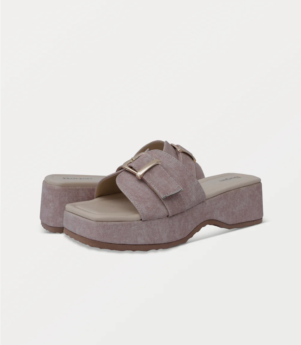Women Platform Slipper-PINK - Image 3
