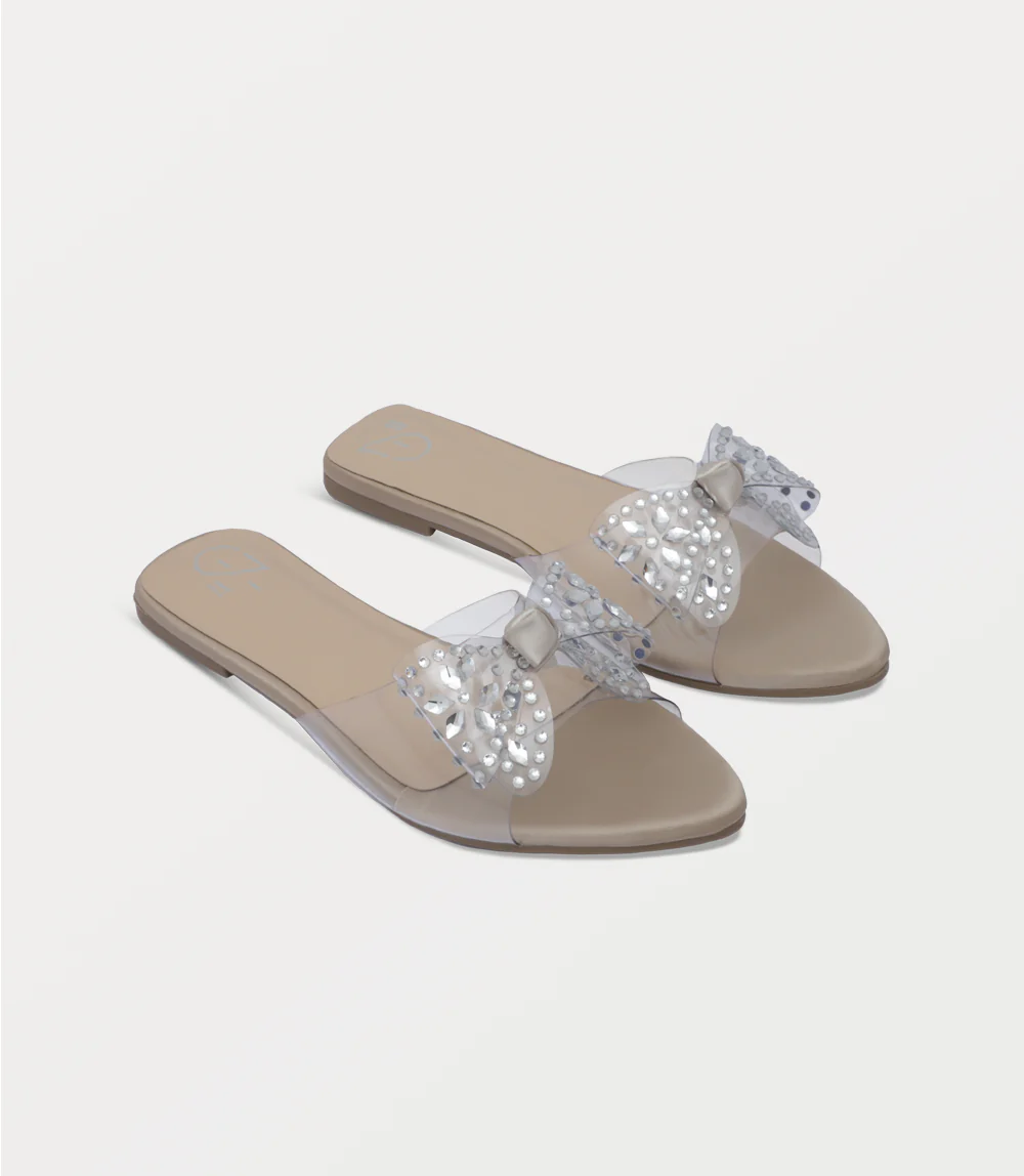 Women Slipper-BEIGE - Image 2