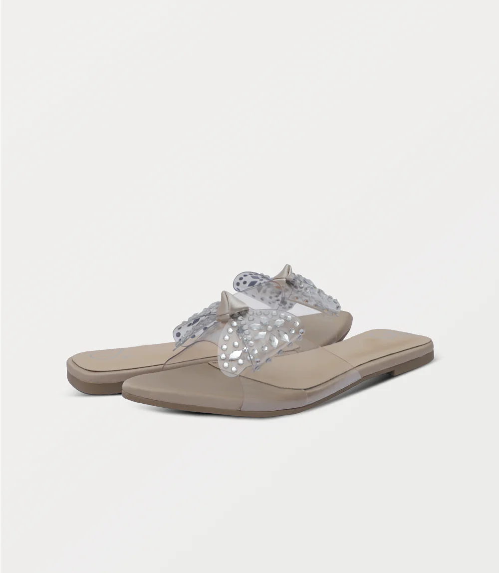 Women Slipper-BEIGE - Image 3