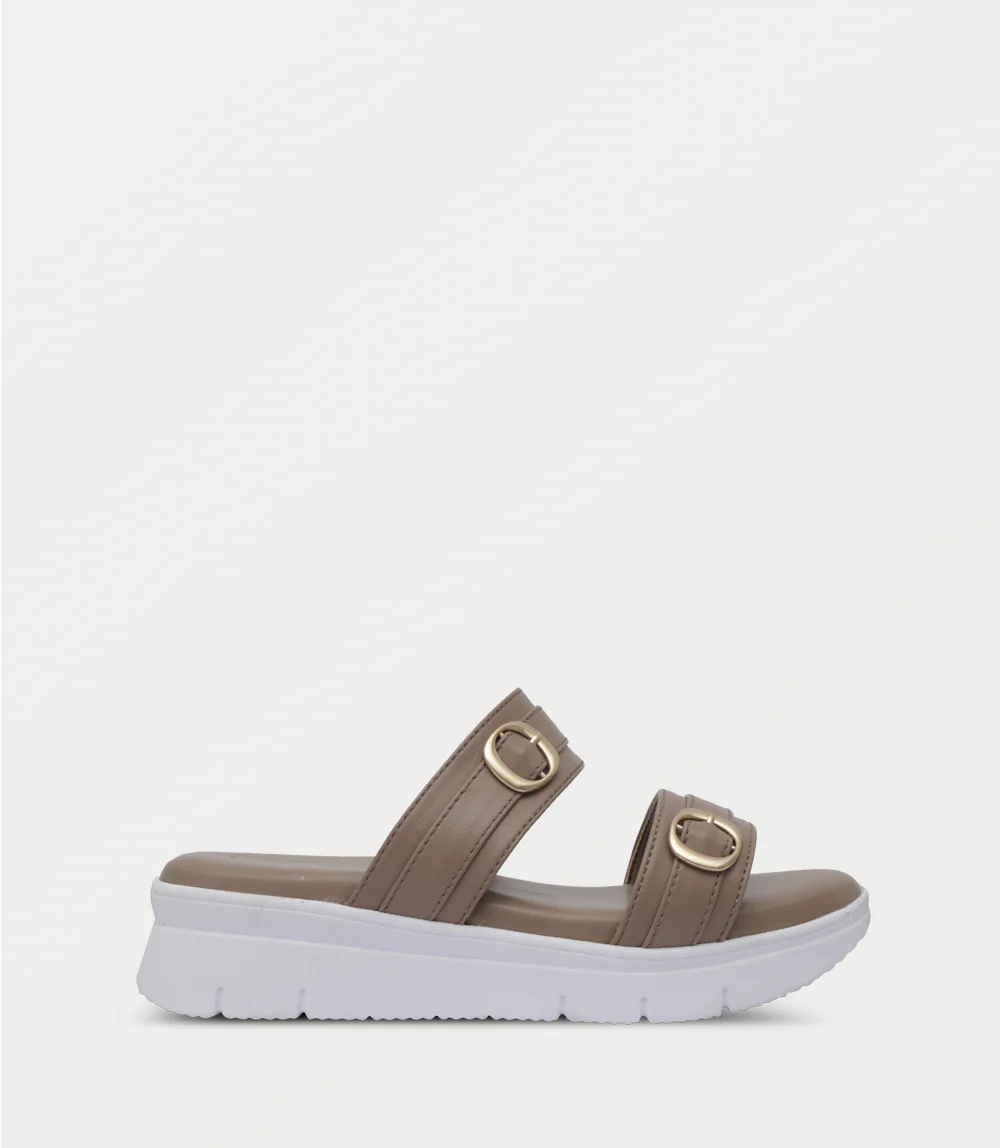 Women Comfort Slipper-COFFEE