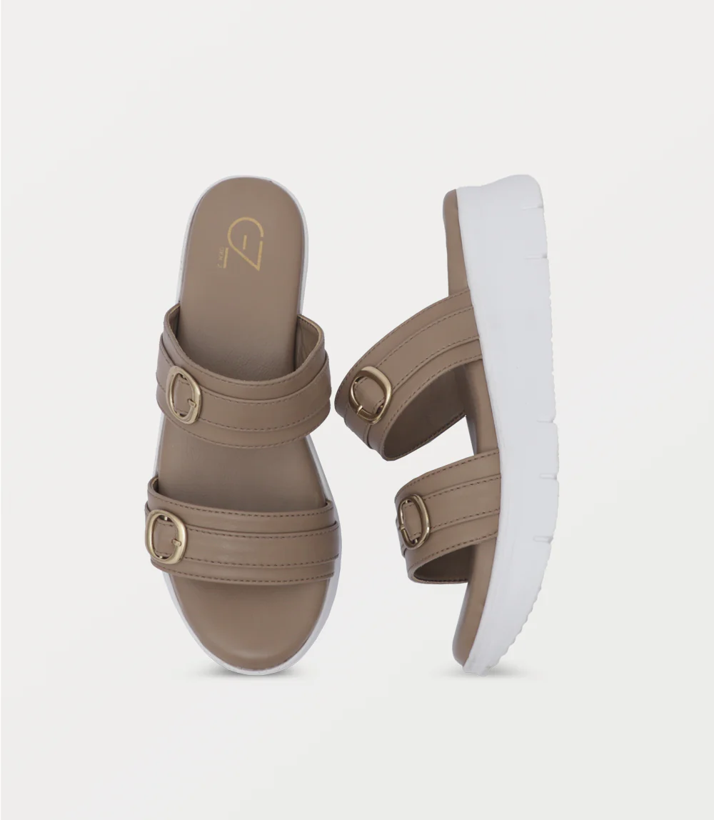 Women Comfort Slipper-COFFEE - Image 4