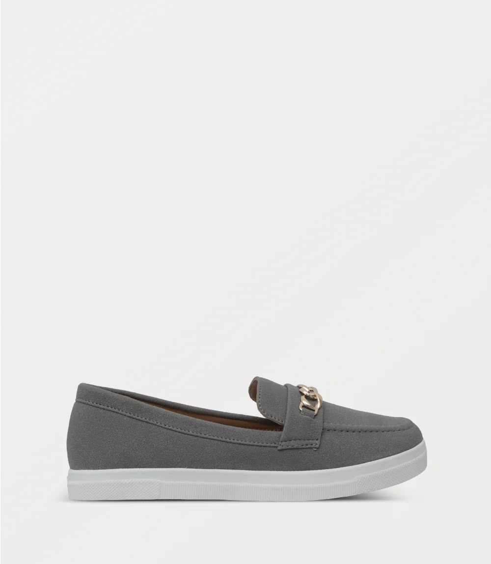 Women Moccasin-GREY