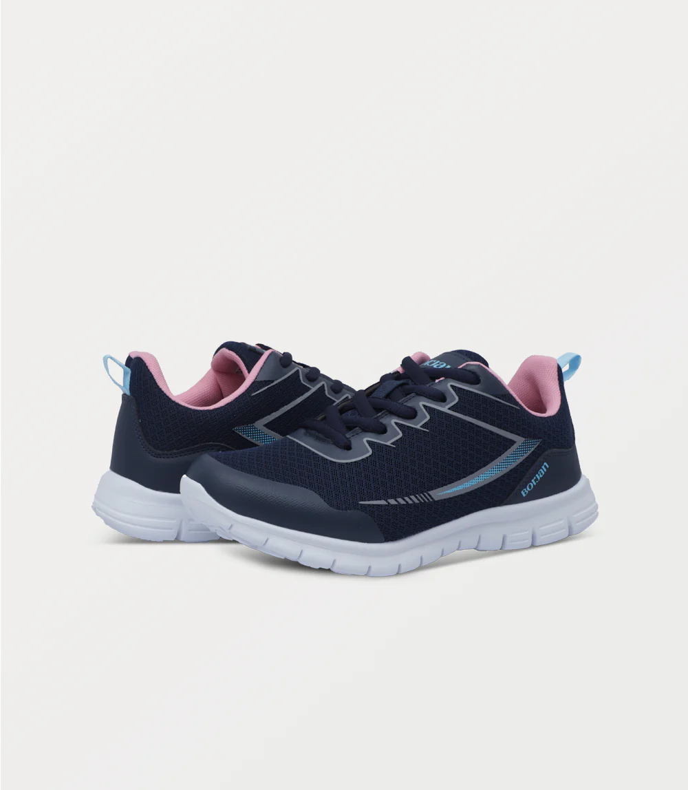 Women Sneakers-NAVY - Image 3