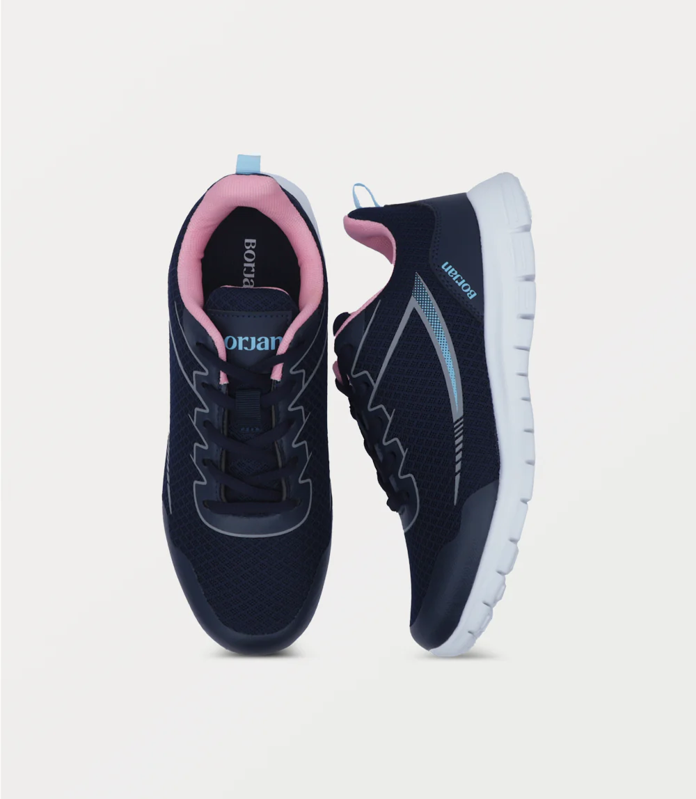 Women Sneakers-NAVY - Image 4