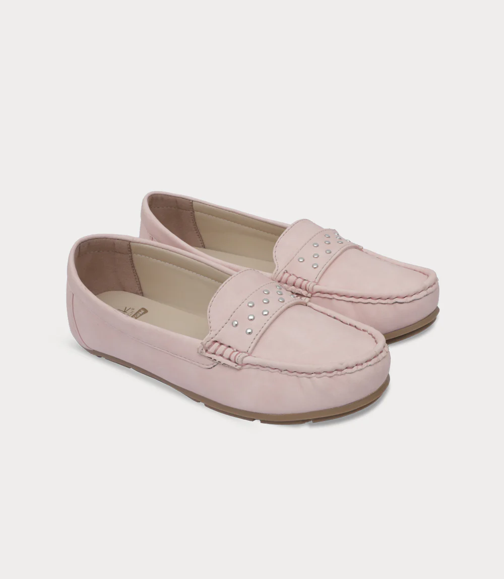 Women Moccasin-PINK - Image 2