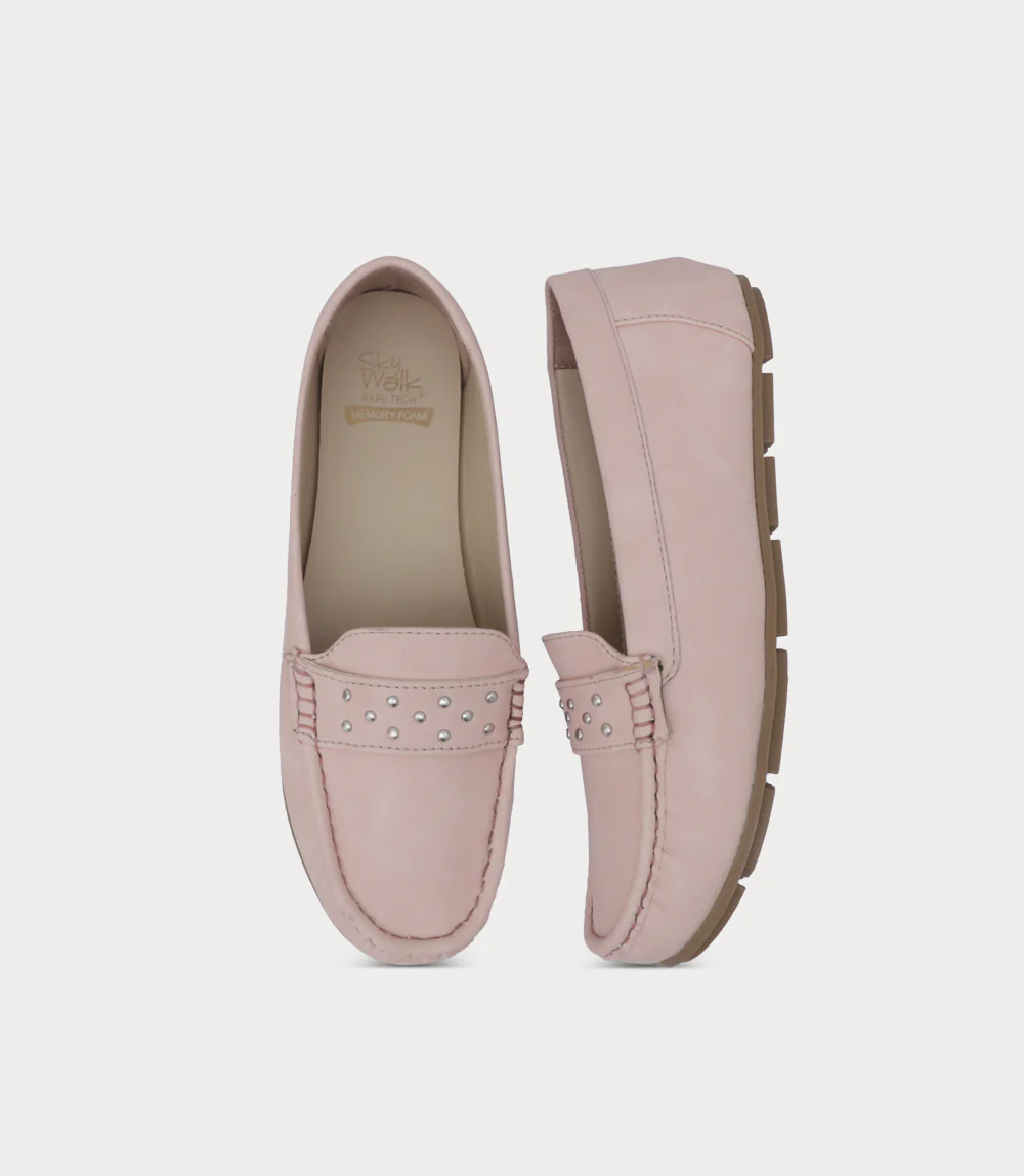 Women Moccasin-PINK - Image 4