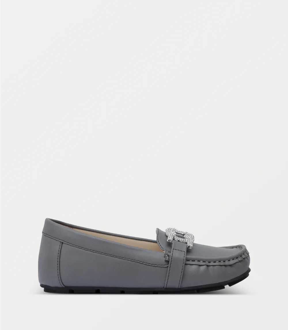 Women Moccasin-GREY
