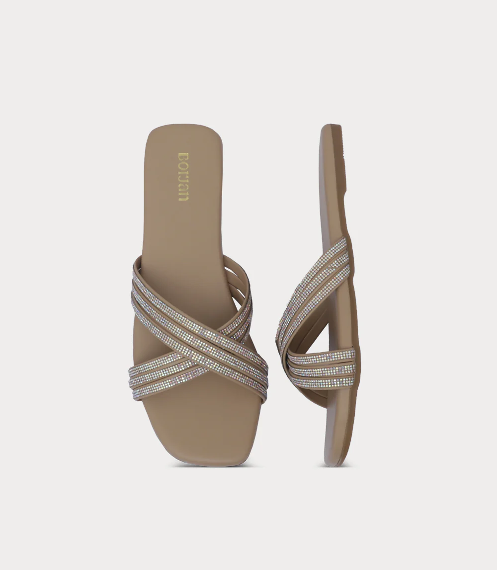 Women Slipper-BEIGE - Image 4