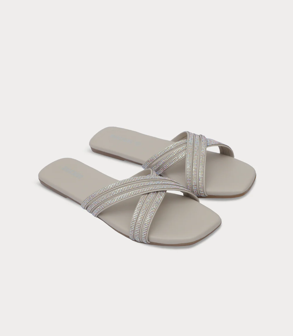 Women Slipper-IVORY - Image 2
