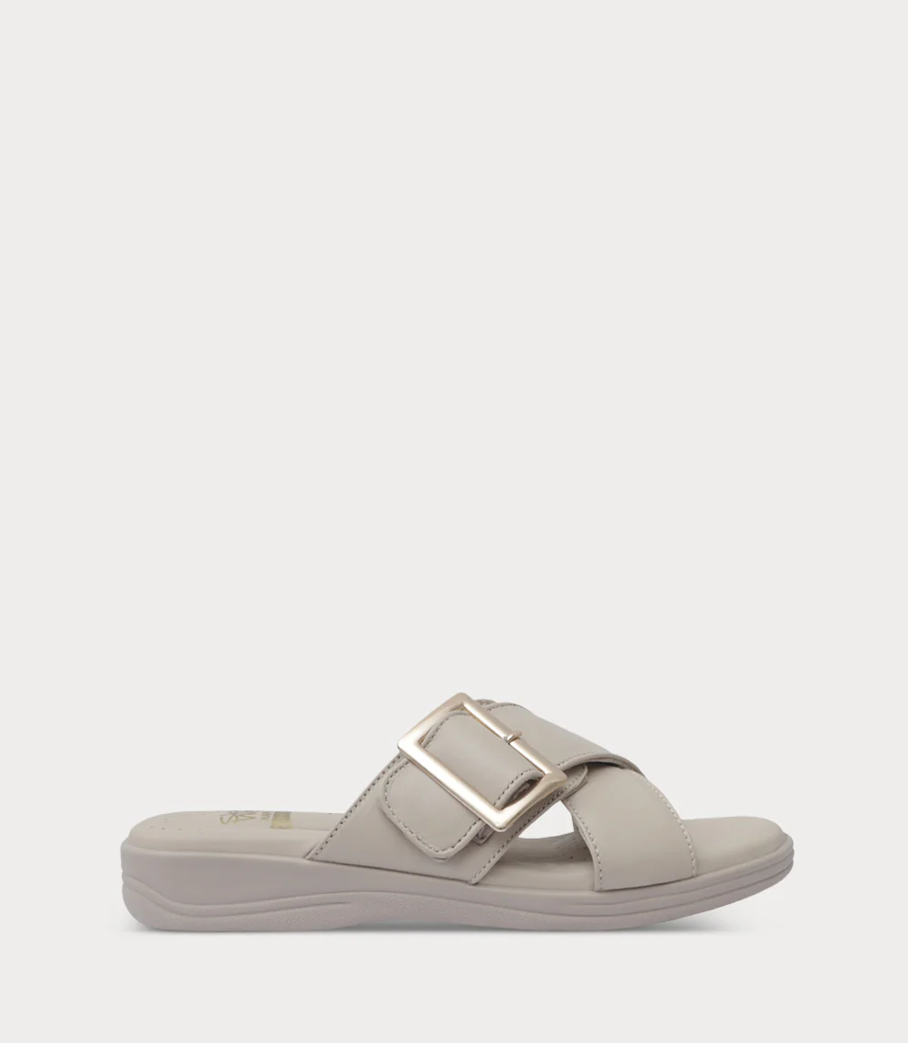 Women Comfort Slipper-FAWN