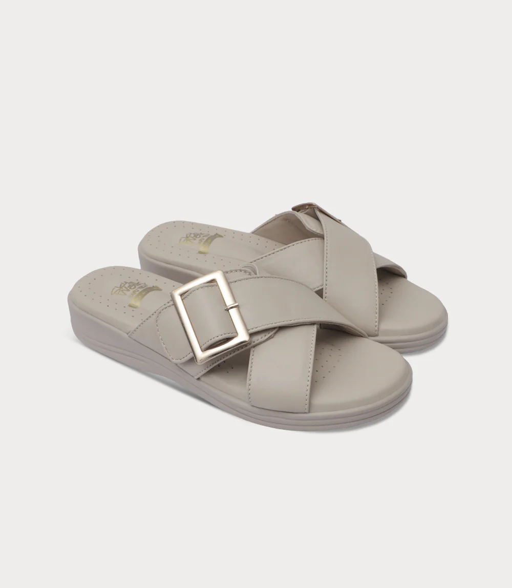 Women Comfort Slipper-FAWN - Image 2