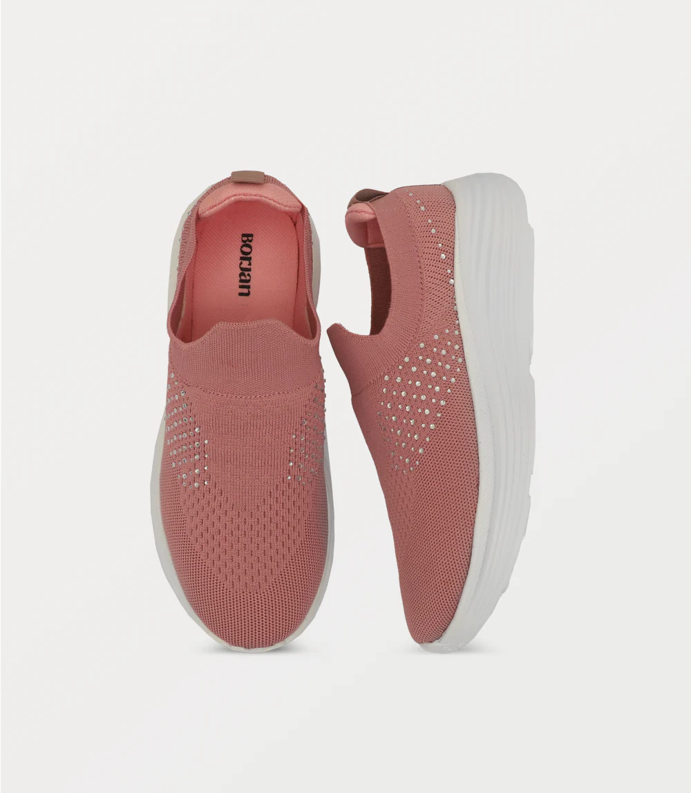 Women Sneakers-PINK - Image 4