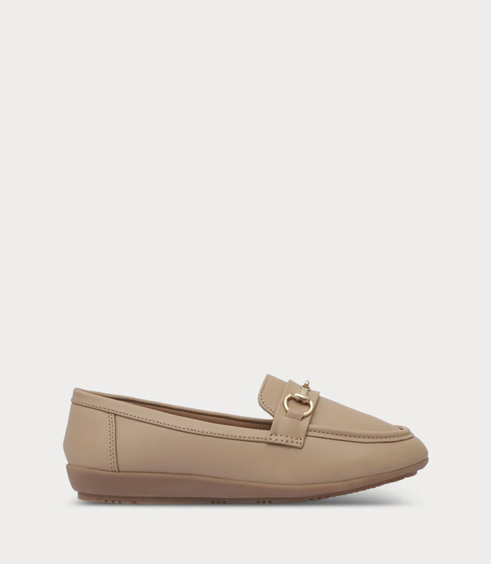 Women Moccasin-DARK BEIGE