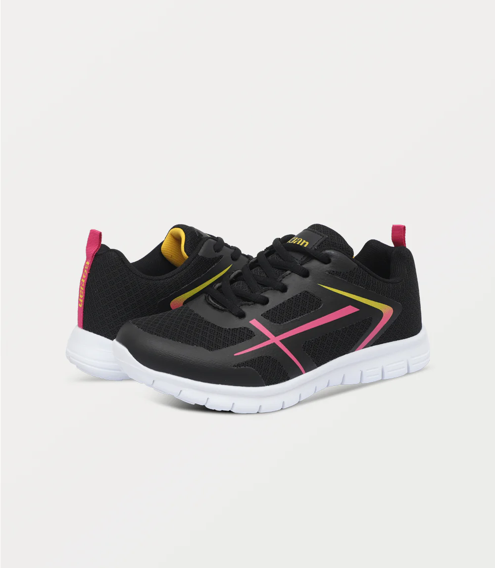 Women Sneakers-BLACK - Image 3