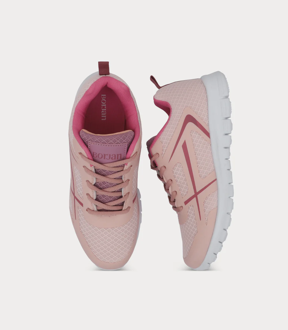 Women Sneakers-PINK - Image 4