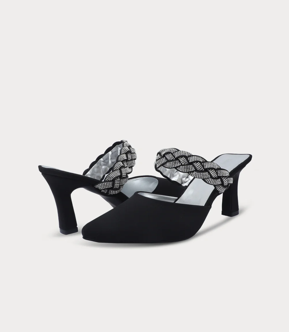 Women Mule-BLACK - Image 3